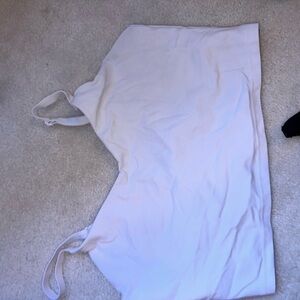 Athleta Elation V Neck Crop White